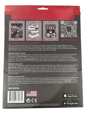 Strikeman, Precision Range, Indoor, Target Sheets, Holiday Edition, 4pk - Target Sheets - Freeman Liquidators - [product_description]