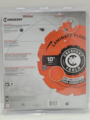 Crescent, 10-in, 12-Tooth, Diamond, Circular Saw, Blade, CSBLC - 1012 - FreemanLiquidators - [product_description]