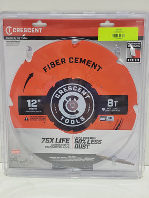 Crescent, 12-in, 8-Tooth, Diamond, Circular Saw, Blade, CSBFC - 1208 - FreemanLiquidators - [product_description]