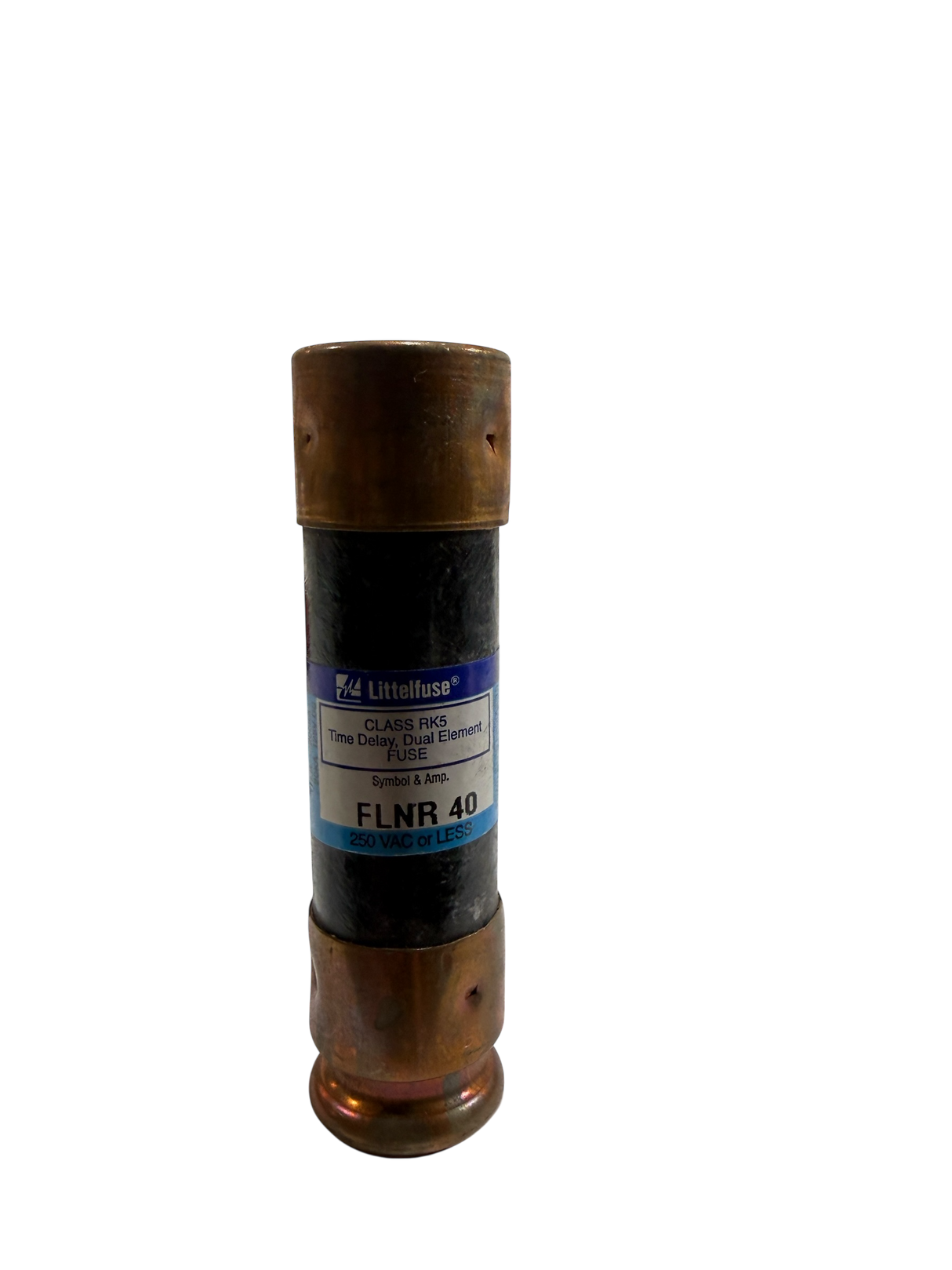 Littlefuse, FLNR 40, RK5, Time Delay, Dual Element, Fuse - Image 1