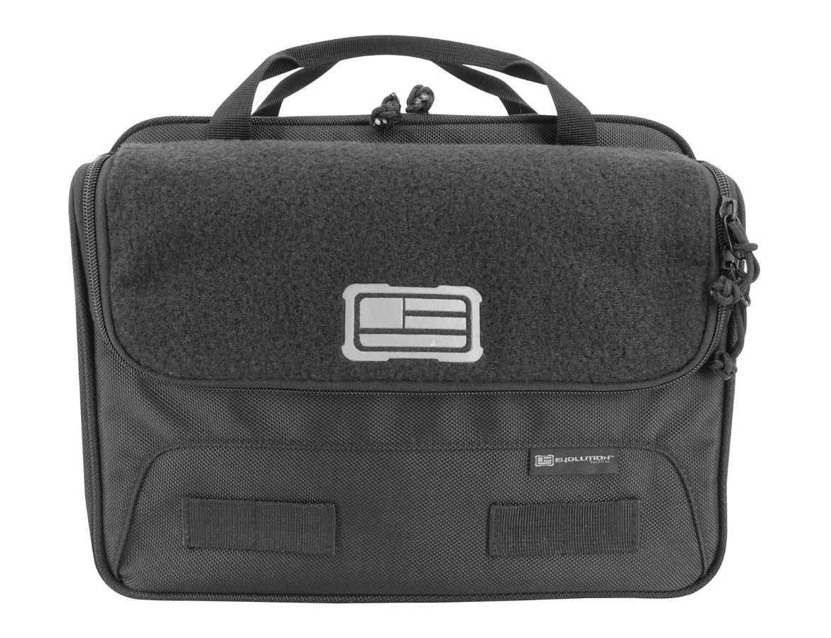 EVOLUTION TACTICAL- XL PADDED DOUBLE PISTOL CASE, ITEM# 51303 - Image 1