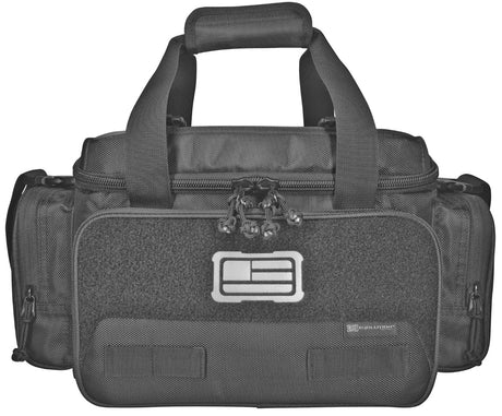 Evolution Outdoor Design Evolution Outdoor Tactical Range Bag -ITEM# 51287-EV, 17" in, 1680D Tactical Series, Tactical Gear, Shooting Range Bag, Range Duffel Bag, Black Firearm Storage and Transport Bag - Image 1