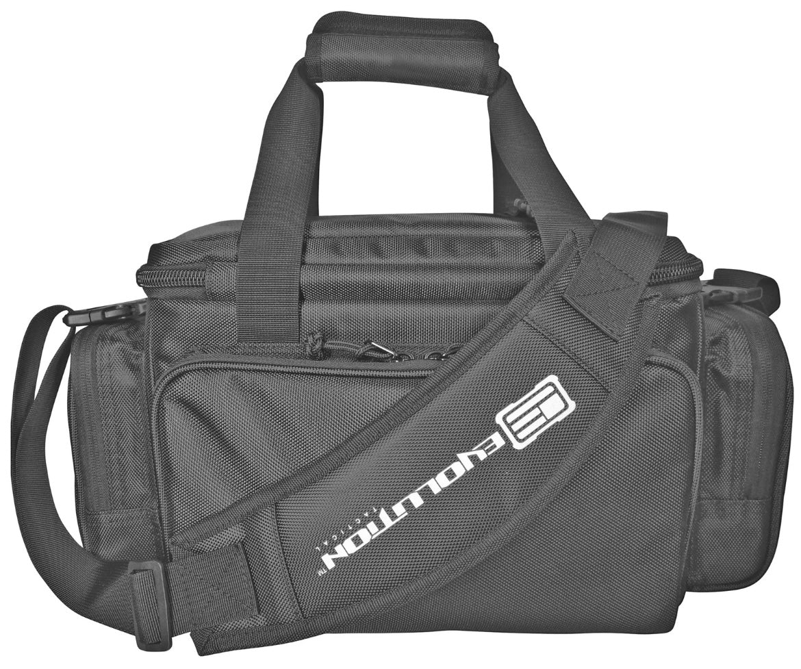 Evolution Outdoor Design Evolution Outdoor Tactical Range Bag -ITEM# 51287-EV, 17" in, 1680D Tactical Series, Tactical Gear, Shooting Range Bag, Range Duffel Bag, Black Firearm Storage and Transport Bag - Image 2