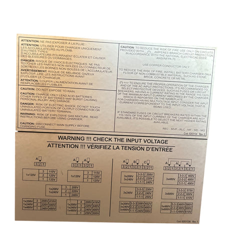 Energic Plus, Forklift Battery Charger, NG-TST-D, 24/140 - Freeman Liquidators