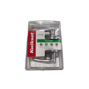 Kwikset Delta Passage/Hall & Closet Lever - 200 Series - Clearpack - Image 1