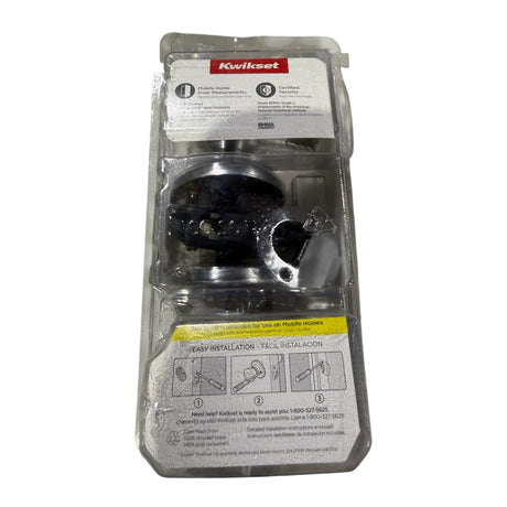 Kwikset 200M 26D CP Mobile Home Passage - Satin Chrome - Image 2