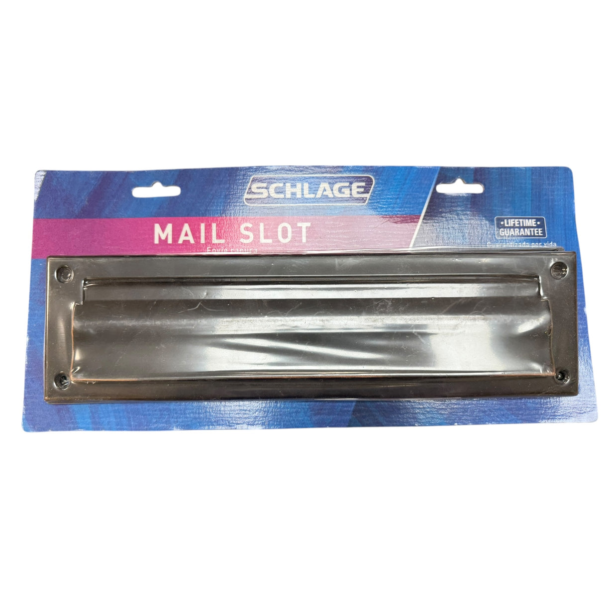 Schlage Lock Company Schlage Sc620b-716 Mail Slot W/magazine Open Back Plate, Solid Brass, Aged Bronze - Image 1