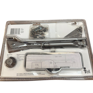 Tell Manufacturing DC100079 Brown Lightweight Residential Door Closer - Image 2