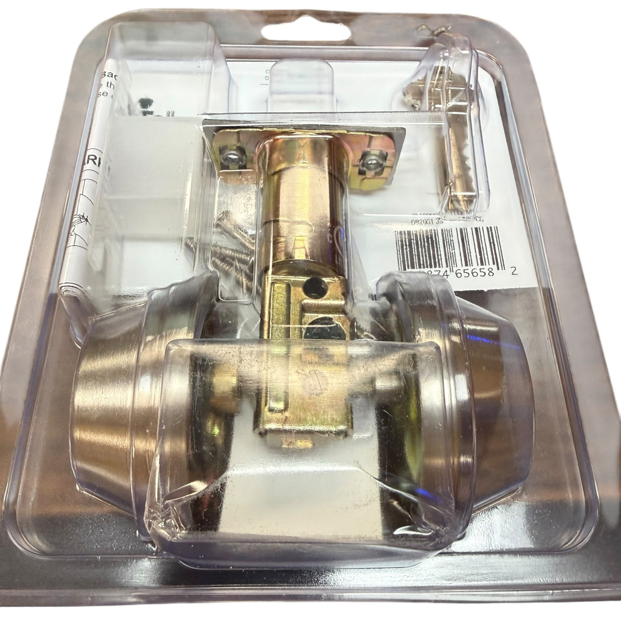 Tell Manufacturing CL100055 Satin Stainless Steel Standard-Duty Commercial Single-Cylinder Deadbolt - Image 2