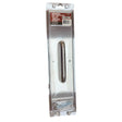 Tell Manufacturing DT100067 3.5  X 15  Satin Stainless Steel Square-Corner Pull Plate - Image 1