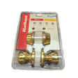 Kwikset Tylo Polished Brass Entry Lock and Double Cylinder Deadbolt ANSI/BHMA Grade 3 1-3/4 - Image 1