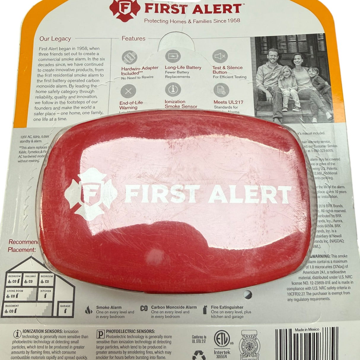 First Alert 9120LBL Smoke Alarm - Image 2