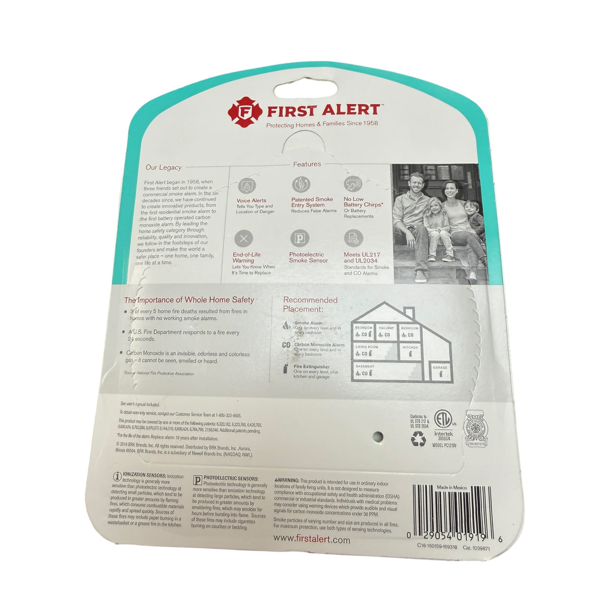 FIRST ALERT 10y Photo Smk&Co W/Voice - Image 2