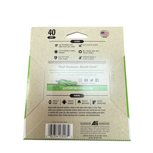 Gator 3003 Sanding Disc  5 in Dia  40 Grit  Extra Coarse  Aluminum Oxide Abrasive  Paper Backing - Image 2