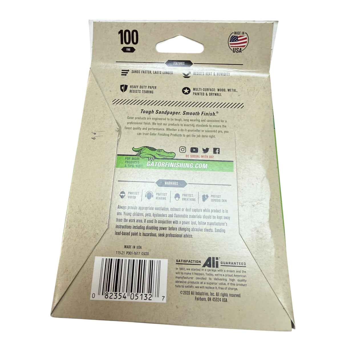 ALI INDUSTRIES 5132 100G Sheet (25 Pack) - Image 2