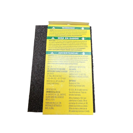3M Small Area Sanding Sponge, Medium/Coarse, 3.75-Inch by 2.625-Inch by 1-Inch - Image 2