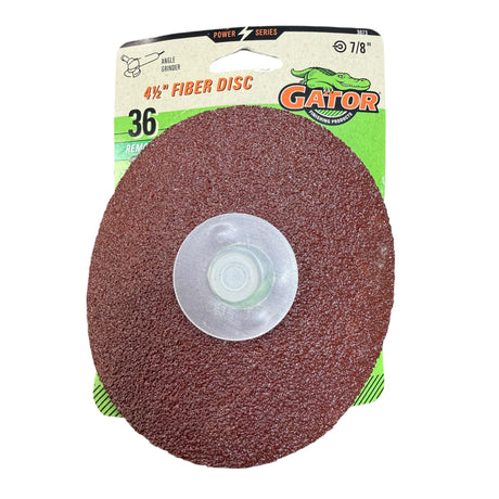 Ali Industries Gator Blade 4-1/2 In. 36 Grit Fiber Disc (3-Pack) 3073 - Image 1