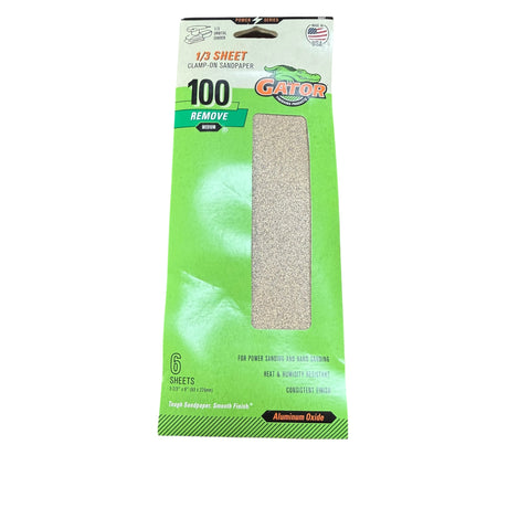 ALI INDUSTRIES #5042 6PK 100G MED Sandpaper - Image 1