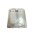 Hubbell-Bell 5148-0 Duplex Receptacle Cover Gray - Image 1