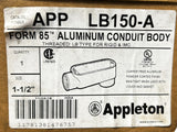 APPLETON, APP LB150-A, FORM 85 ALUMINUM CONDUIT BODY - NEW IN BOX - FreemanLiquidators - [product_description]