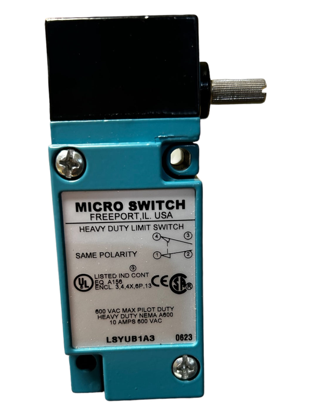 HONEYWELL MICRO SWITCH, LSYUB1A3, Limit Switch, SIDE ROTARY - NEW IN BOX - FreemanLiquidators - [product_description]