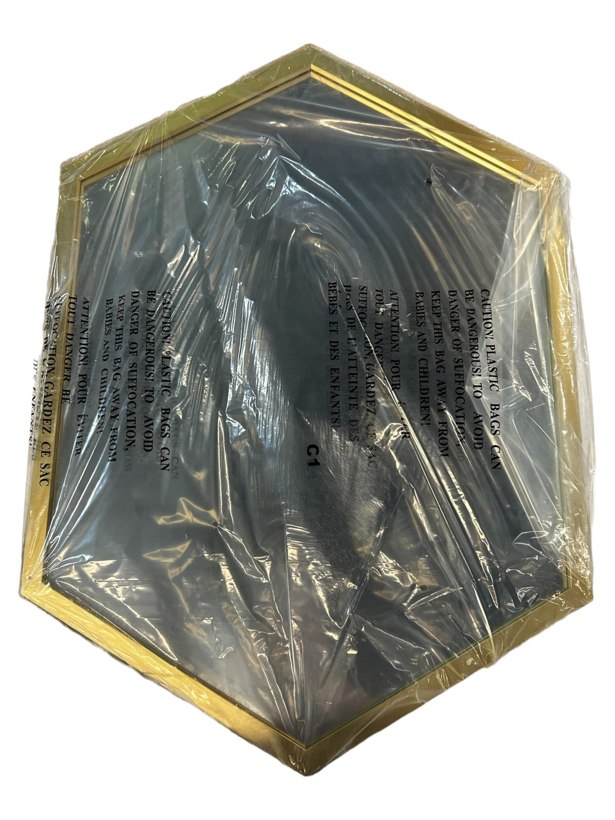 Canarm, D22HGD2231, Livvy 31 X 22 inch Gold Décor Mirror - FreemanLiquidators - [product_description]