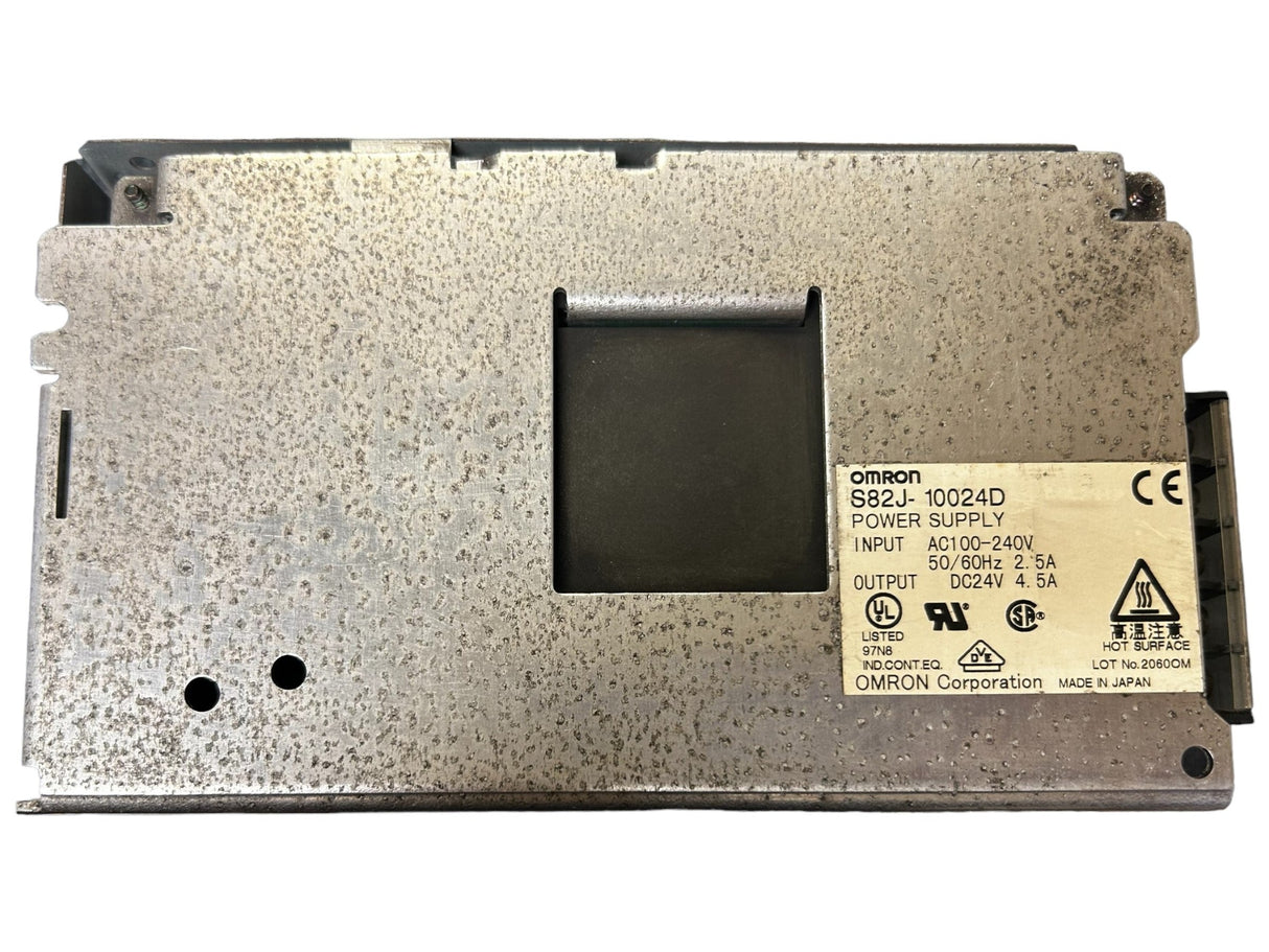 OMRON, S82J-10024D, POWER SUPPLY - NO BOX - FreemanLiquidators - [product_description]