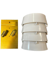 Load image into Gallery viewer, Progress Lighting, P710064-030, Point Dume, Surfrider, 2 Light, 9 inch, White, ADA, Wall Sconce Wall Light, Jeffrey Alan Marks, Design Series - New in Box - FreemanLiquidators - [product_description]
