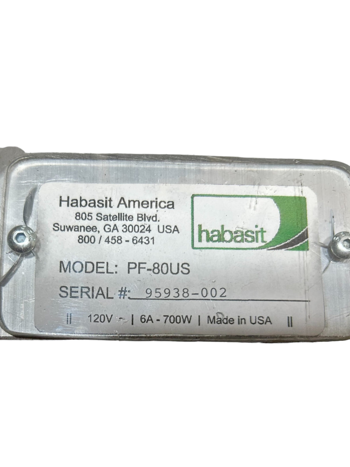 Habasit, Set of 2 with PFR-101 & PF-80US, Includes Case - Used/Like New - FreemanLiquidators - [product_description]