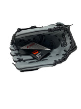 Load image into Gallery viewer, Wilson Baseball Glove Black/Gray - FreemanLiquidators - [product_description]
