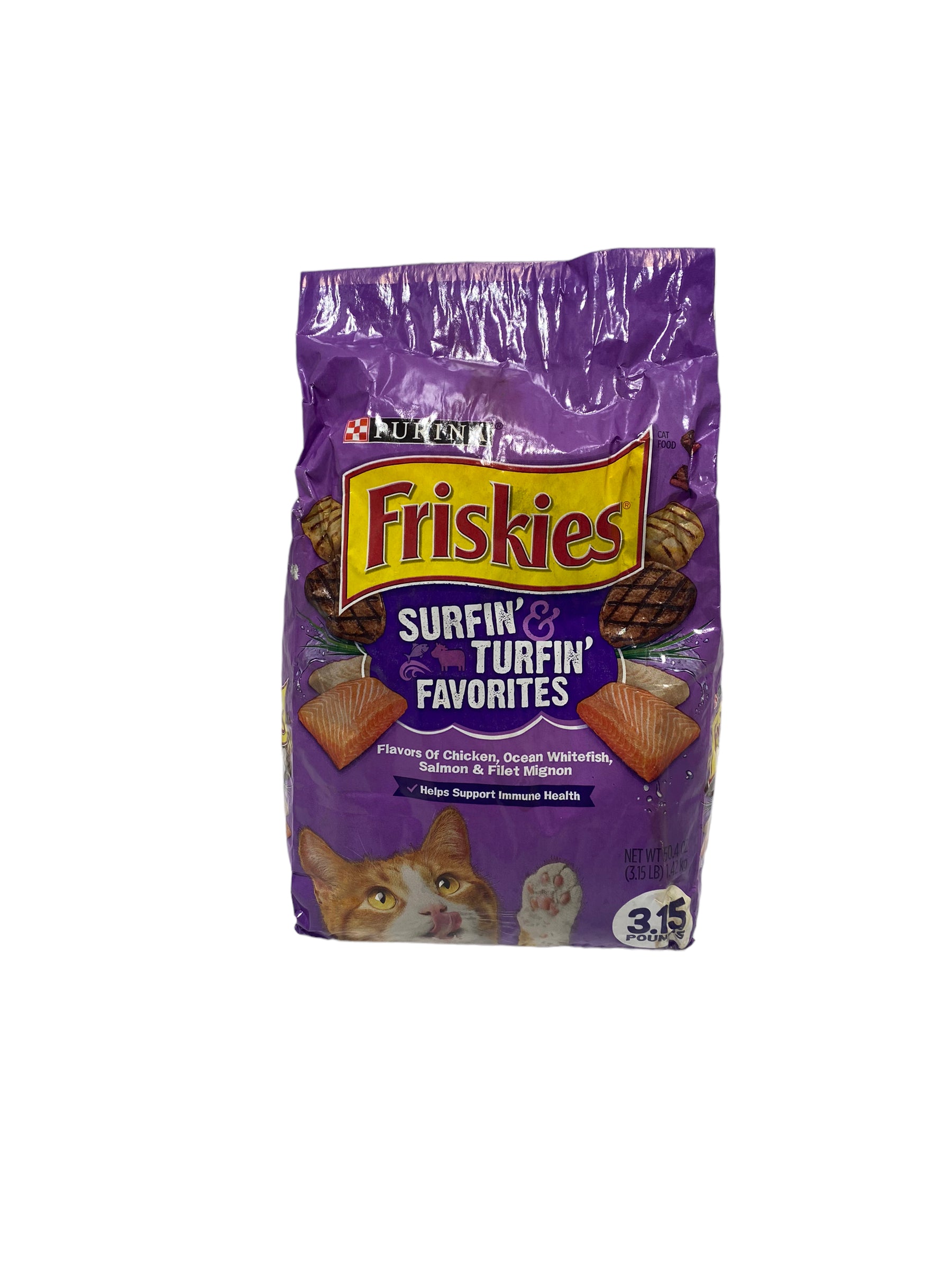 Friskies Surfin Turfin Favorites Chicken Ocean Whitefish