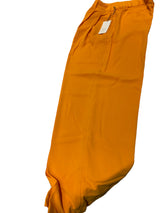 Women's High-Rise Wide Leg Fluid Pants - A New Day- Glory Orange - Size 10 - FreemanLiquidators - [product_description]