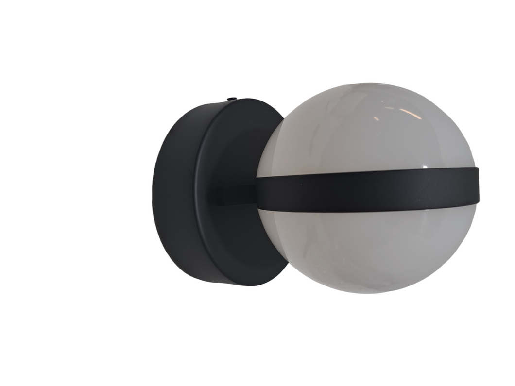 Elan, 85090MBK, Brettin LED 5.25 inch Matte Black Wall Sconce Wall Light - New in Box - FreemanLiquidators - [product_description]