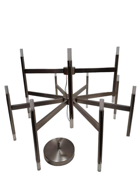 Elan, 84177, Kizette 24 Light 32" Wide LED Chandelier, Brushed Nickel - FreemanLiquidators - [product_description]