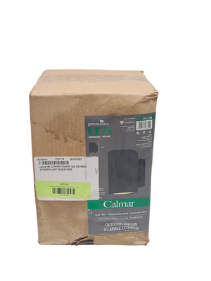 Canarm, L0L521BK, Calmar, Black Cement, LED, Outdoor, Wall Light - FreemanLiquidators - [product_description]