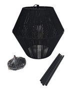 Canarm, RYA, IPL727B01BK, Black, 1 Lt, Rod Pendant - FreemanLiquidators - [product_description]