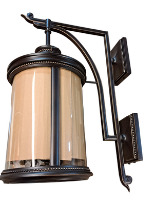 Fine Art Lamps 538481ST Louvre, 4 Light, 29", Outdoor Wall Mount in Bronze - New in Box - FreemanLiquidators - [product_description]