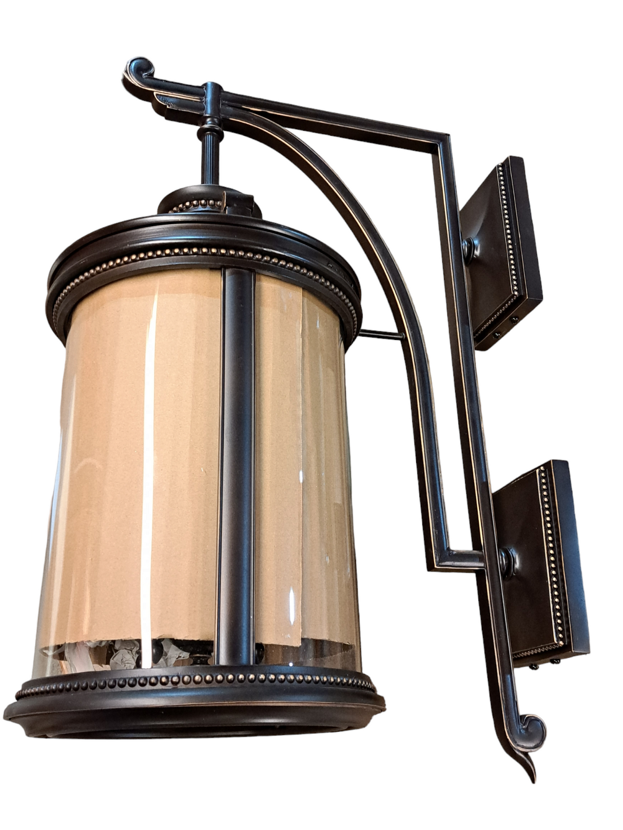 Fine Art Lamps 538481ST Louvre, 4 Light, 29", Outdoor Wall Mount in Bronze - New in Box - FreemanLiquidators - [product_description]