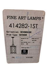 Load image into Gallery viewer, Fine Art Handcrafted Lighting, 414282-1ST, Devonshire, Traditional Antiqued Bronze Exterior Pendant Hanging Light - New in Box - FreemanLiquidators - [product_description]
