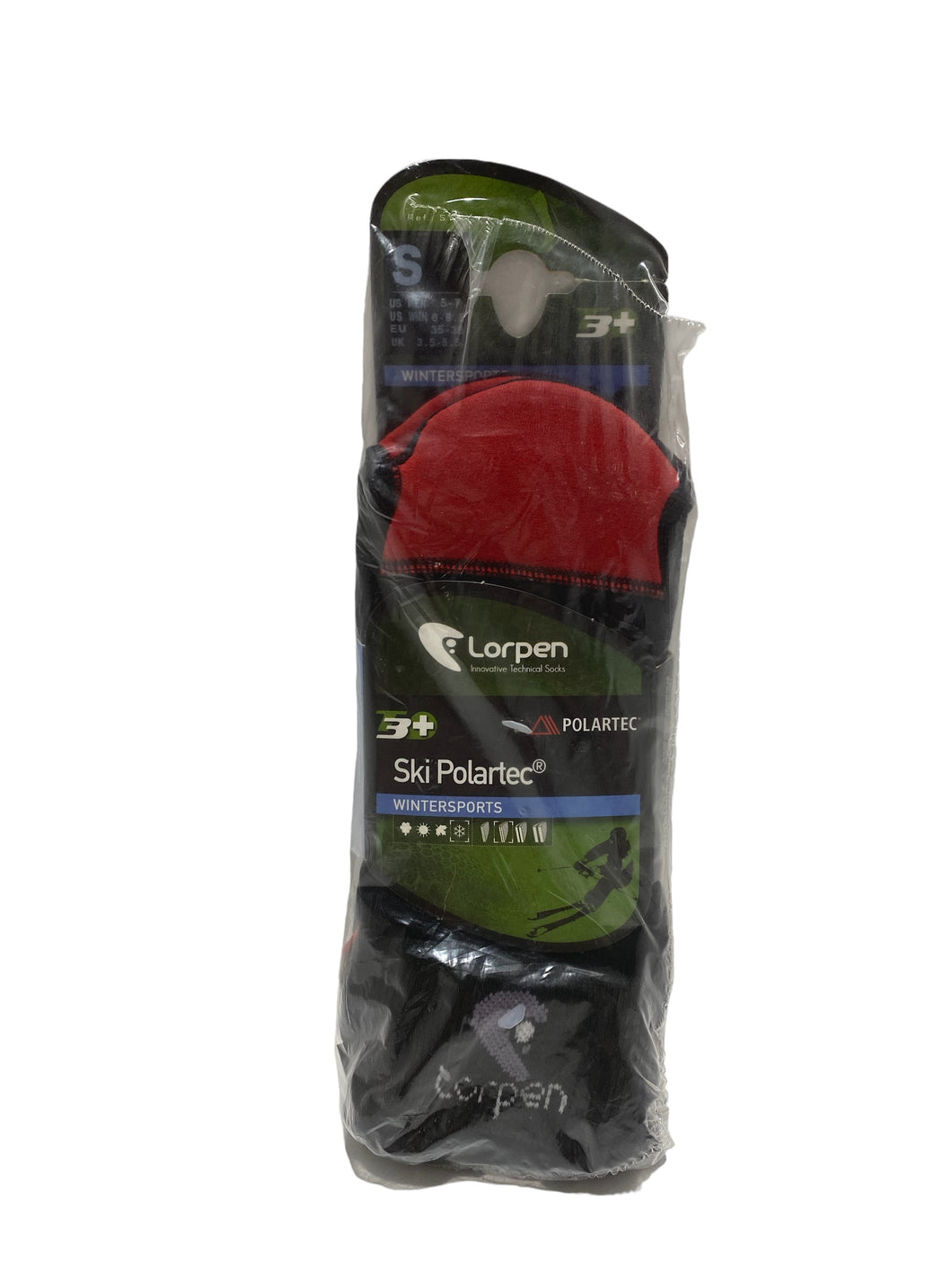 Lorpen Athletic Polartec Ski Light comes with a Helicase Sock Ring Size Small - FreemanLiquidators - [product_description]