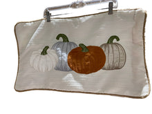 Load image into Gallery viewer, Pumpkin Trio Decorative Throw Pillow Cover - Orange/Tan - Standard - FreemanLiquidators - [product_description]
