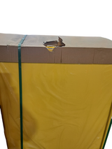 Flammables, Safety Cabinet, 42X499A, Model 300, 30 gal, 0 Drum, 43 in x 18 in x 45 1/2 in, Yellow - MINOR COSMETIC DAMAGES - FreemanLiquidators - [product_description]