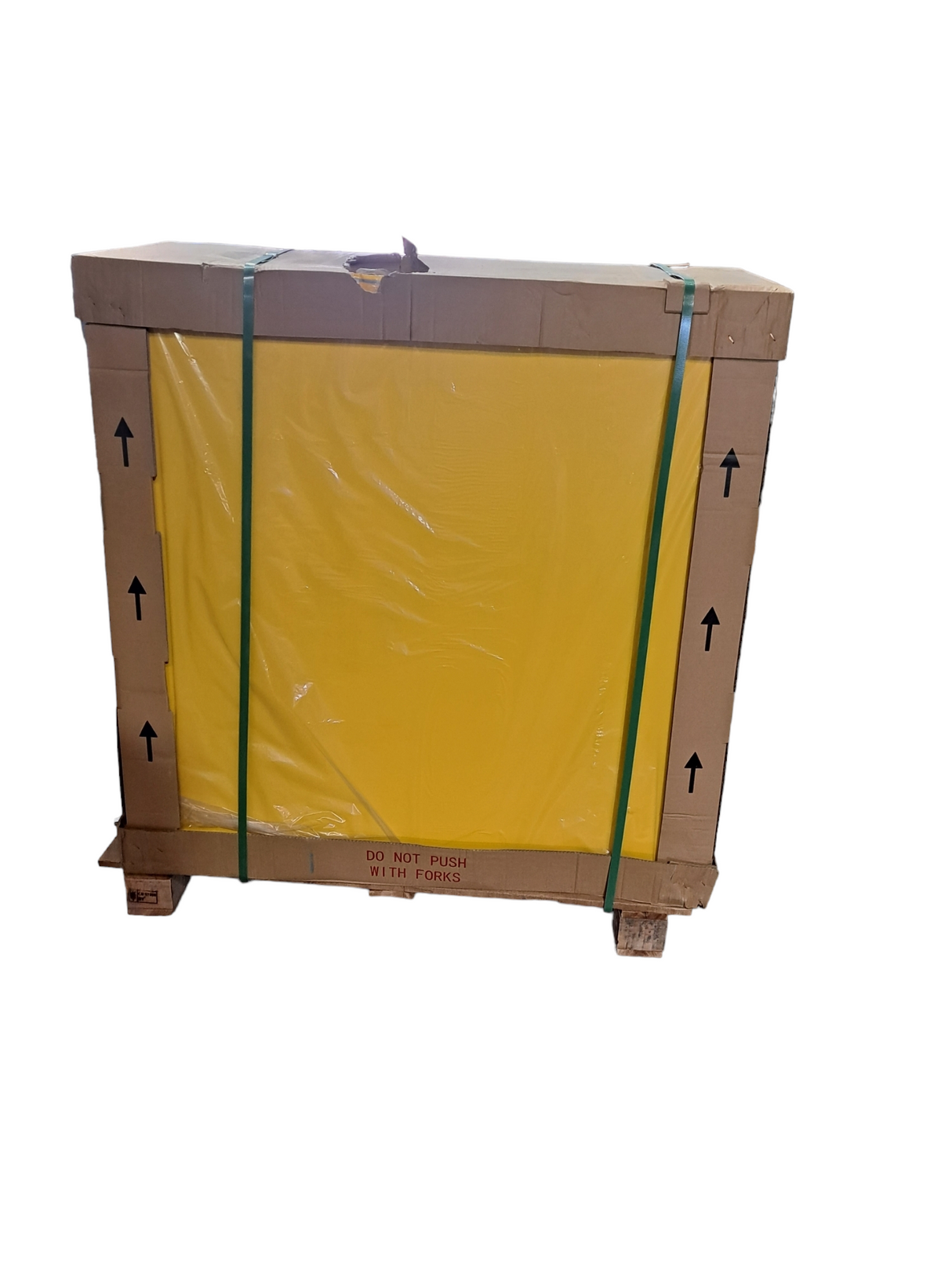 Flammables, Safety Cabinet, 42X499A, Model 300, 30 gal, 0 Drum, 43 in x 18 in x 45 1/2 in, Yellow - MINOR COSMETIC DAMAGES - FreemanLiquidators - [product_description]