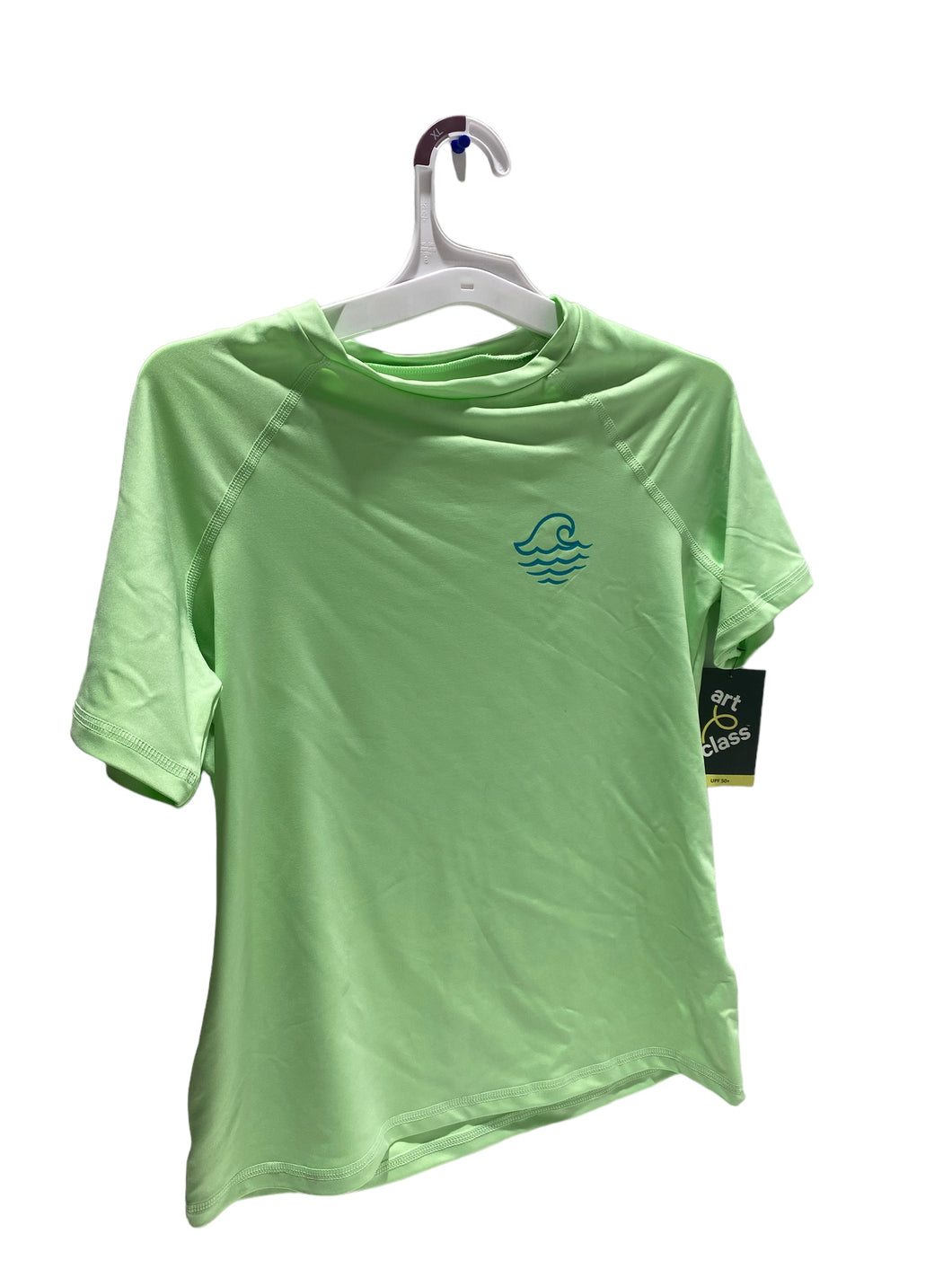 Art Class Green Short Sleeve Shirt Kids Size-XL - FreemanLiquidators - [product_description]