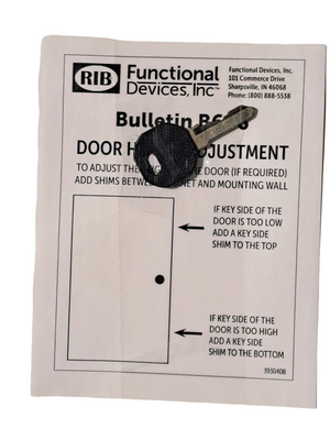 Functional Devices, MH5500, METAL HOUSING, ENCLOSURE, 25.0" H X 25.0" W X 9.5" D - FreemanLiquidators - [product_description]