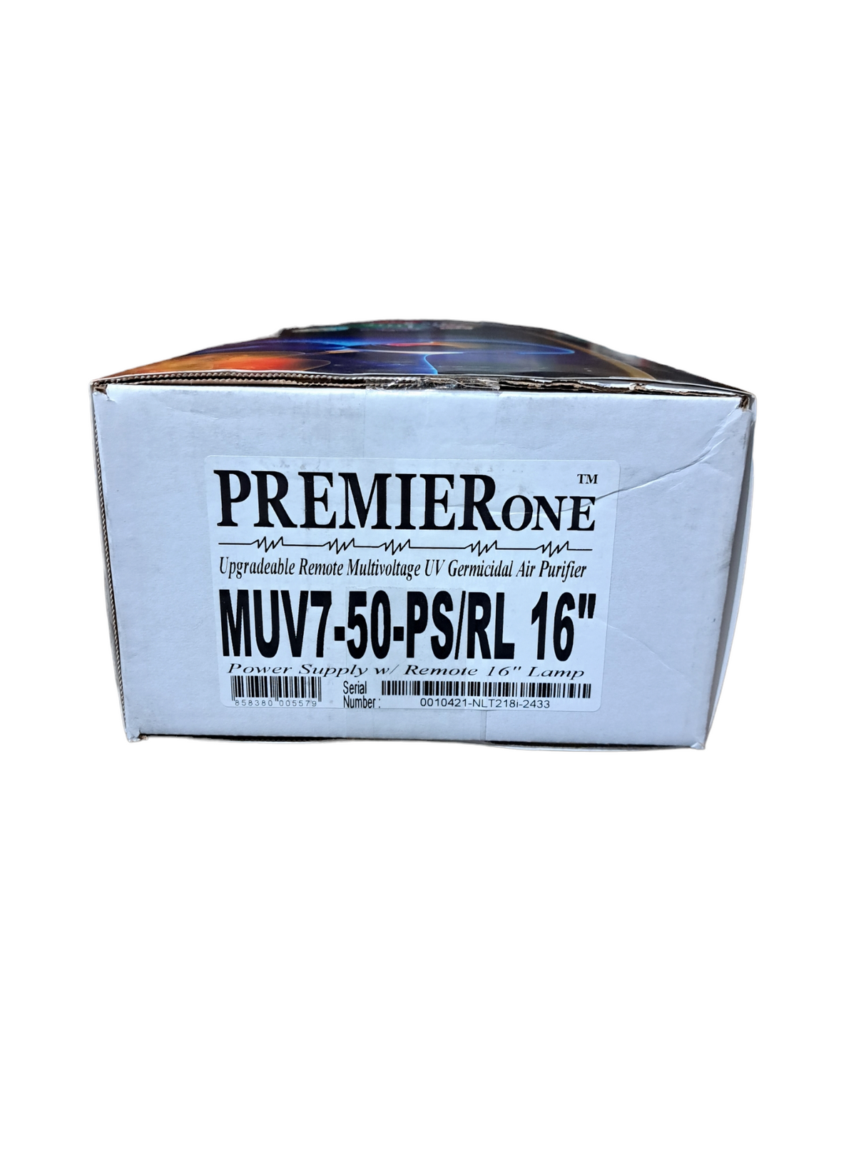 Premierone, MUV7-50-PS/RL, 16", 2-Piece, Remote Unit, W/16", UV, Germicidal, Lamp - FreemanLiquidators - [product_description]