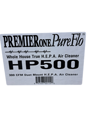 PREMIERONE, PureFlo, HP500, Whole House, Air Cleaner, 230 to 300 cfm Flow Rate - FreemanLiquidators - [product_description]