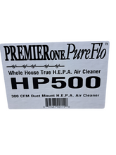 Load image into Gallery viewer, PREMIERONE, PureFlo, HP500, Whole House, Air Cleaner, 230 to 300 cfm Flow Rate - FreemanLiquidators - [product_description]
