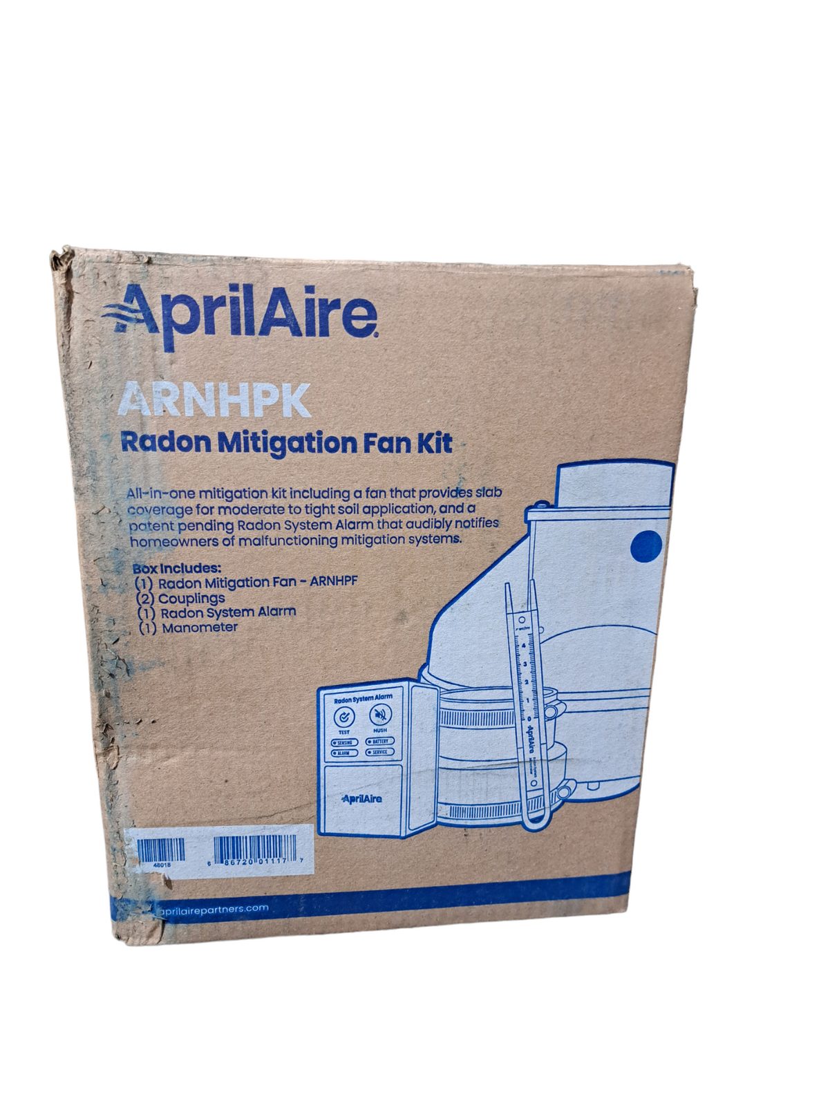 APRILAIRE, ARNHPK, RADON, FAN, MITIGATION, KIT, MOD-TIGHT SOIL - FreemanLiquidators - [product_description]