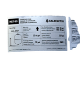 CALEFACTIO, HGT-90, FIXED BLADDER, EXPANSION TANK, 13 GAL, 1 IN CONNECTION, MNPT, STEEL - FreemanLiquidators - [product_description]